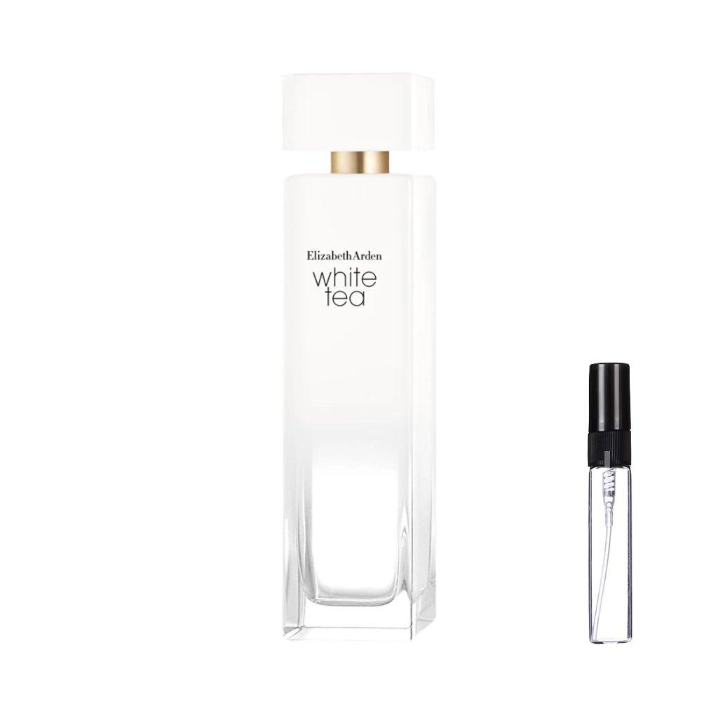 Smukły, wysoki flakon z białego, matowego szkła z minimalistycznym korkiem oraz szklana fiolka odlewki ułatwiająca poznanie zapachu – ODVARO