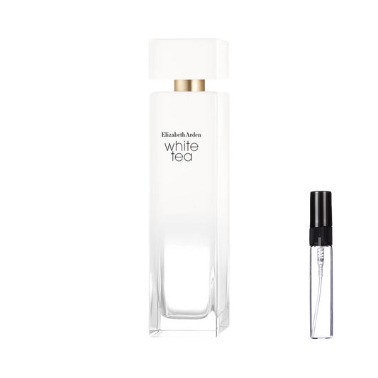 Smukły, wysoki flakon z białego, matowego szkła z minimalistycznym korkiem oraz szklana fiolka odlewki ułatwiająca poznanie zapachu – ODVARO